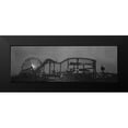 thumbnail image 2 of Atelier B Art Studio 14x7 Black Modern Framed Museum Art Print Titled - AMUSEMENT PARK, 2 of 5