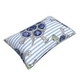 thumbnail image 3 of Binfone Turtle With Blue Stones Standard Size Pillowcase, Long Staple Pure Cotton Envelope Closure Pillow Cover,16"X24", 3 of 9