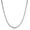 Silver, variant on 6mm Men's Chain Necklace Diamond Cut Stainless Steel Silver/Gold Chain for Men Hip Hop Link Chains Necklace 18-24 Inch