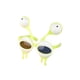 thumbnail image 1 of Sonducket Accesorios para fotos Gafas de sol de ojos grandes a prueba de agua Plástico Hip Pops Gafas de cumpleaños de moda Gafas a prueba de Lentes Amarillo, 1 of 6