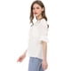 thumbnail image 4 of Blusa Allegra K Cuello V Volantes Blanco S, 4 of 6