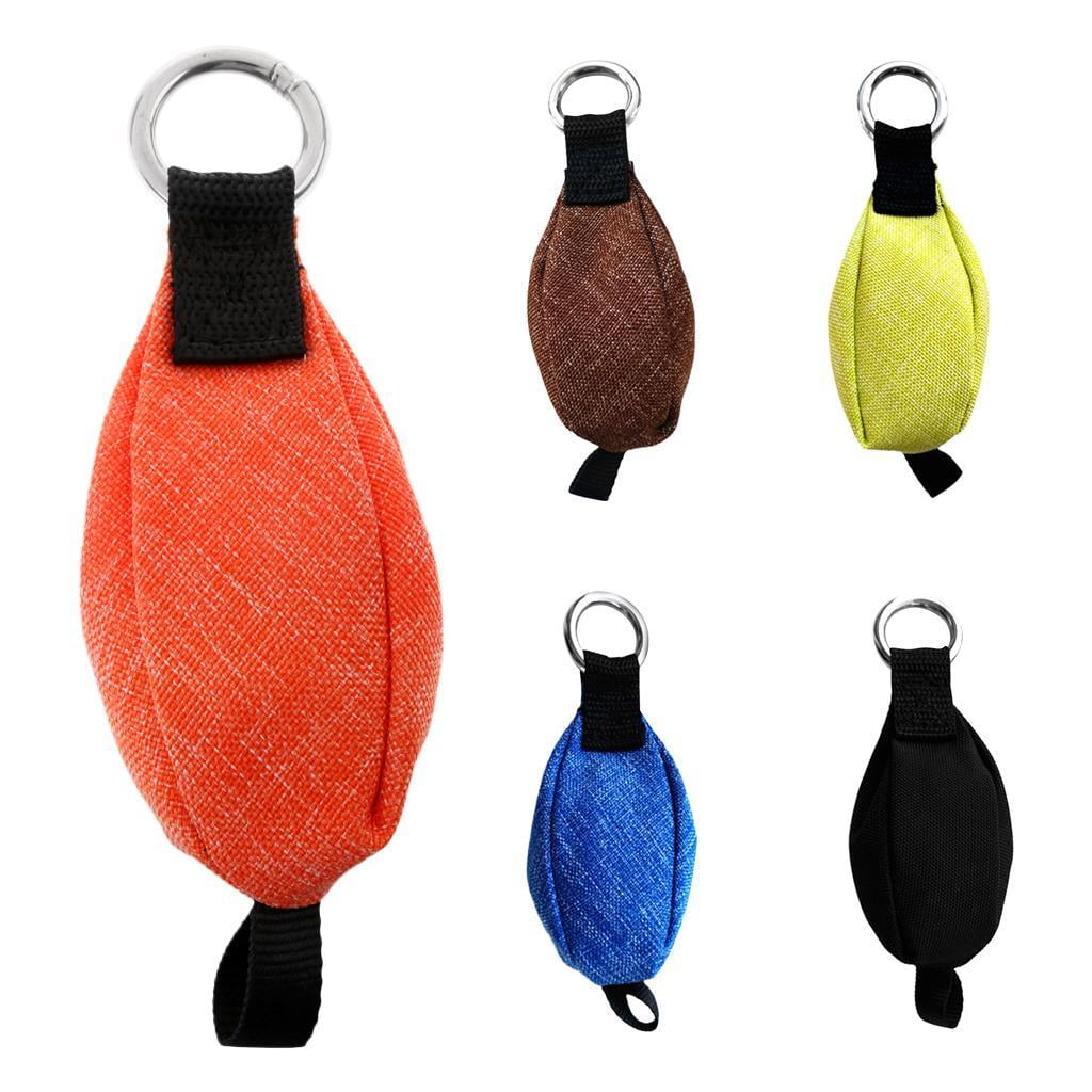 Wswqop 250g / 8.8 oz Rock Climbing Throw Weight Bag Tree Arborist Gear, Orange