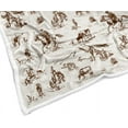 thumbnail image 5 of Western Cowboy Throw Blankets, Wild West Cowboy Ride Horse Desert Cactus Cozy Warm Bed Couch Blanket, Farmhouse Country American West Theme Fleece Flannel Throws to Decorate the Room and Bedroom, 5 of 6