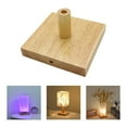 thumbnail image 1 of Wooden Table Lamp Base Supplies Replacement Easy Using Stand for Bedroom DIY B, 1 of 10