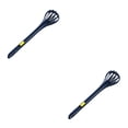 thumbnail image 3 of Bearachild Batidor de huevos Manual Mango largo Cocina Cocinar Hornear Batidor Espagueti Ensalada Pan Comida Tong Antideslizante Chef Mezclador Blanco Azul oscuro 2piezas Bearachild CBP362832, 3 of 5