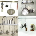 thumbnail image 2 of Juego de 10 ganchos en forma de S de acero inoxidable para colgar utensilios de cocina o carniceros JM, 2 of 5