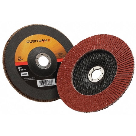 UPC: 0076308643836 | 3m Cubitron Ii Flap Disc 7 in Dia  7/8 in Arbor 60 Grit 7100104948