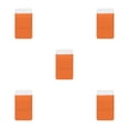 thumbnail image 3 of tssuouriy Pocket Pen Organizer Multi-Purpose And Customizable Storage New Designed Orange Square 5Set, 3 of 6