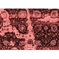 thumbnail image 1 of Ahgly Company Indoor Rectangle Abstract Red Modern Area Rugs, 7' x 10', 1 of 4