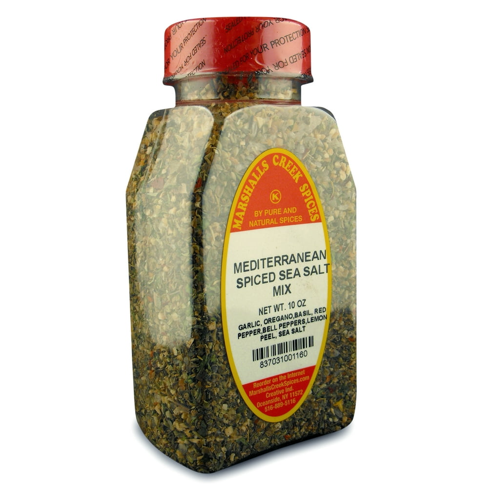 Marshalls Creek Spices LOW SALT, MEDITERRANEAN SPICED SEA SALT MIX 10