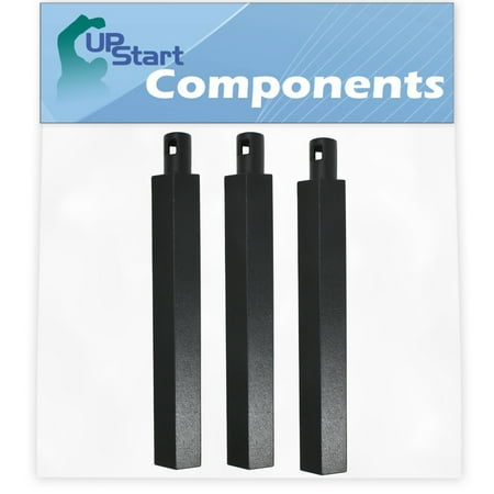 

3-Pack BBQ Gas Grill Tube Burner Replacement Parts for Jenn Air 720-0139 - Compatible Barbeque 16 Cast Iron Pipe Burners