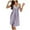 Light Purple, variant on Glisme Nightgowns For Women Night Gown Satin Chemise Nightie Sleep Dress Sleepwear Loungewear Sleepwear Blue Pjs