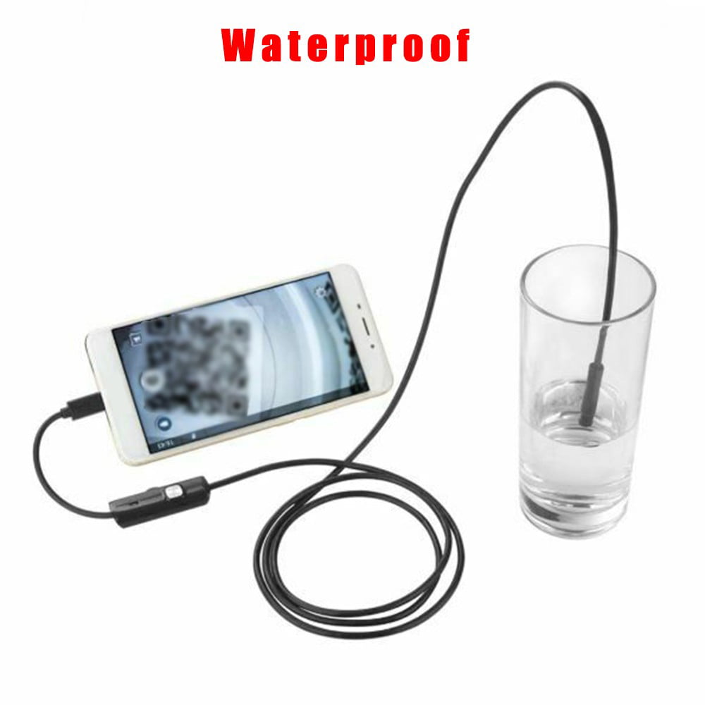 Pipe Inspection Camera Endoscope Video Sewer Drain Cleaner Waterproof Snake USB 