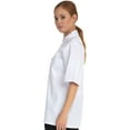 thumbnail image 5 of Hey Chef Unisex 10-Button Short Sleeve Chef Coat with Mesh Back, 5 of 6