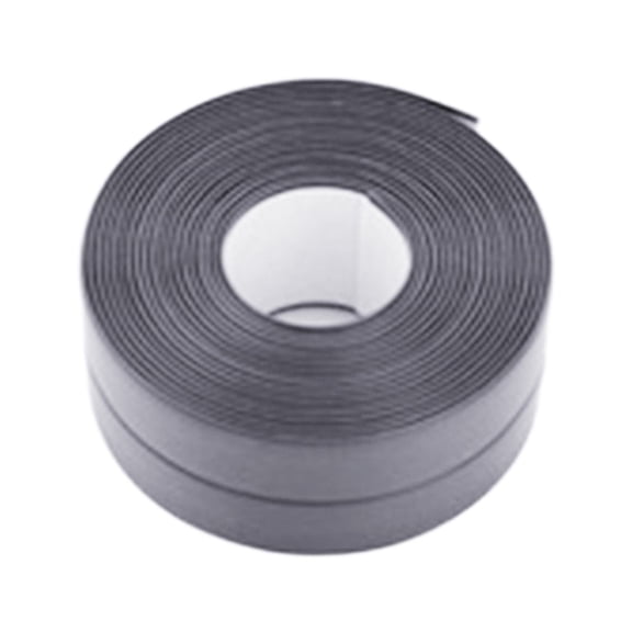 Grey Caulk Tape Waterproof Self Adhesive 126'' x 1.49'', PVC Sealing Strip for Bathtub, Toilet, Sink, Shower, Kitchen & Wall Edge, Bathroom Caulking Tape Trim Replacement for Silicone Sealant