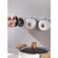 thumbnail image 5 of 1pc Refrigerator Magnet Spice Jar, Empty Magnetic Spice Container, Plastic Seasoning Jar With Shake Lid, Round, Measurable And Quantifiable Salt Conta, 5 of 5