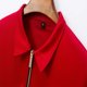 thumbnail image 5 of Blusa y camisa de manga larga con cuello vuelto para hombre, camisa deportiva de color liso con solapa y cremallera, blusa de manga larga con solapa para hombre, 5 of 8