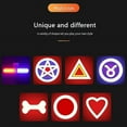 thumbnail image 2 of New Heart Shape Led Bike Light Usb Rechargeable Bicycle Rear Light Waterproof Mtb Taillight 5 Mode Cycling Night Safety Warning, 2 of 5