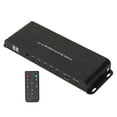 thumbnail image 4 of Conmutador de interfaz multimedia HD de 4 puertos compatible con 8K 60Hz 4K 120Hz HDR Conmutador de interfaz multimedia HD 100-240V Enchufe europeo, 4 of 5