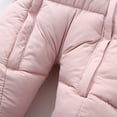 thumbnail image 5 of SILVERCELL 6-24M Baby Girls Boys Winter Warm Snowsuit With Gloves Kids Thicken Fleece Lined Hooded Jumpsuit Snowsuits Coat Outerwear, 5 of 9