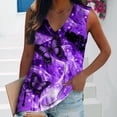 thumbnail image 4 of Graphic Tank Tops for Women, KZKR Sleeveless Butterflies Print Shirts Summer Vintage Aztec Ethnic Tank Tops for Women, 4 of 5
