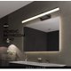 thumbnail image 3 of Espejo telescópico para armario, luz LED frontal para baño, luz de baño, Simple, moderno, antiniebla, negro, luz para espejo de maquillaje JAMW Sencillez, 3 of 5