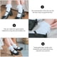 thumbnail image 3 of 1 par de calcetines cortos de estilo japonés, elegantes calcetines de encaje, accesorio de ropa blanco, 3 of 7