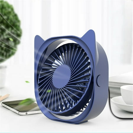 

WMYBD Gifts FansPortable Mini Fan With Night Light 360° Rotation USB Charging Quiet Fan