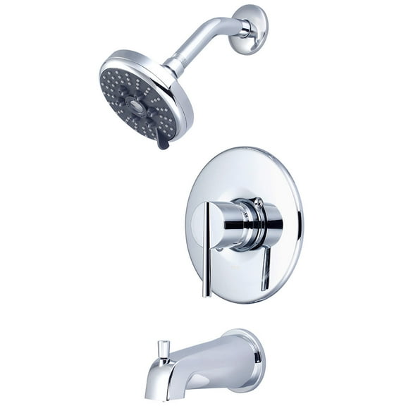 Pioneer Faucets T-2386 I2v Tub And Shower Trim Package - Chrome