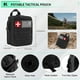 thumbnail image 2 of Kit de primeros auxilios de supervivencia de 171 piezas con equipo de supervivencia, suministros de primeros auxilios, tienda de campaña de emergencia y bolsa de nailon MOLLE, ideal para coche, viajes, 2 of 5
