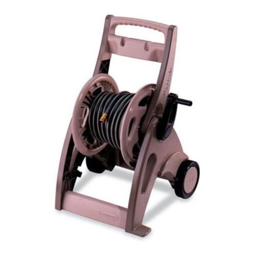 Suncast Hosemobile Hose Reel Cart Bronze Taupe by