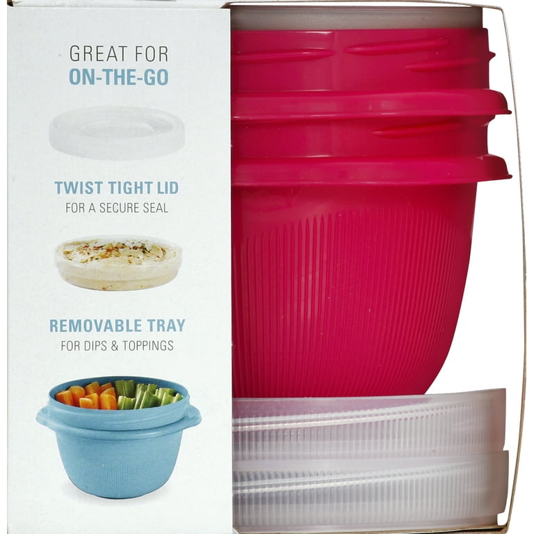 Rubbermaid Take Alongs Containers, Trays & Lids, Twist & Seal