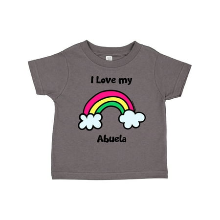 

Inktastic I Love My Abuela Gift Toddler Boy or Toddler Girl T-Shirt