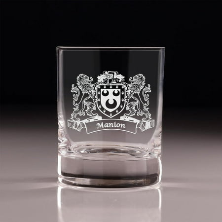 

Manion Irish Coat of Arms Old Fashioned Tumblers - Set of 4