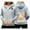 Gray, variant on DAFPZW Heated Jackets for Women Cozy Multiple Zones Heating Winter Coats Full Zip Casual Long Sleeve Hooded Outerwear