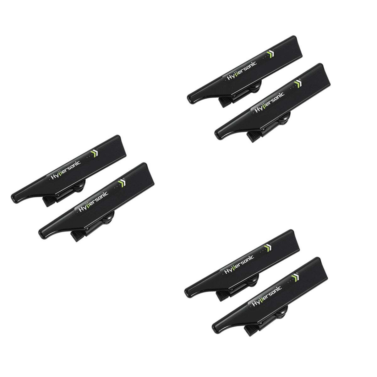 6 Pcs Black Wiper Stand Windshield Wiper Wing Windshield Wiper Blade Spoiler Mate Wing Auto Car Tool