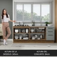 thumbnail image 5 of Cocina Integral Completa Modular Madesa Agata 150cm BG 01, 5 of 5