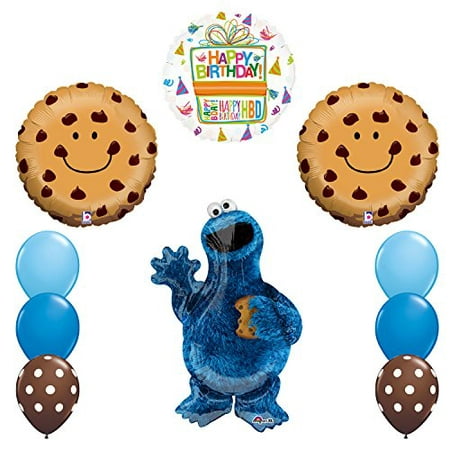 NEW! Sesame Street Cookie Monsters Birthday party supplies