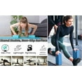 thumbnail image 3 of Bxaolu Yoga Blocks 2 Pack, Gym Blocks, Exercise Workout Fitness Bricks, Pilates Stretch Handstand Non-Slip, Light Blue, 3 of 8