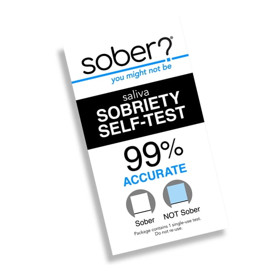 Sober Stick Saliva Self-Test For Sobriety, 99% Accurate
