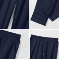thumbnail image 5 of Resicozy Mens Baggy Sweatpants Loose Fit Cotton Casual Comfy Stretch Wide Leg Sweat Pants with Pockets Navy 3XL, 5 of 5