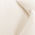 thumbnail image 3 of Cotton Flannel Trellis or Solid Deep Pocket Sheet Set by Blue Nile Mills, California King, Ivory, 3 of 3
