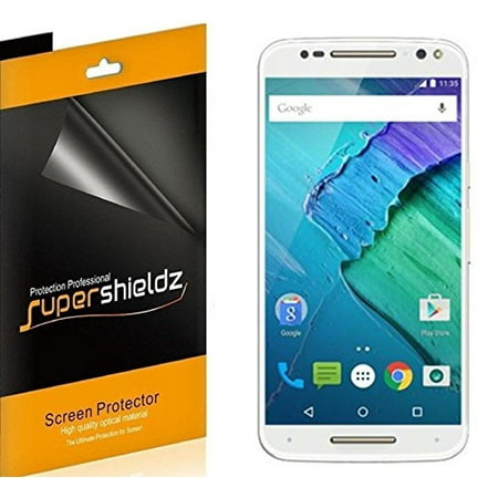 [6-pack] Supershieldz for Motorola Moto X Pure Edition Screen Protector, Anti-Glare & Anti-Fingerprint (Matte) (Best Screen Protector Moto X Pure)