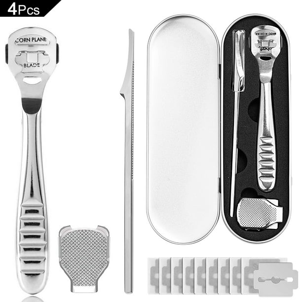 Callus Shaver Sets Include 10 Replacement Slices Callus Shavers and