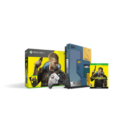 Microsoft Xbox One X 1TB Cyberpunk 2077 Console Bundle Limited Edition