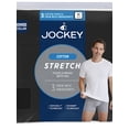 thumbnail image 4 of Jockey Essentials Cotton Stretch 3 pack Mens Crew Neck Undershirt, 4 of 5