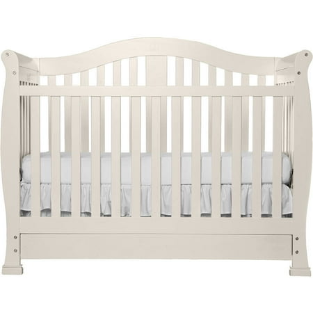 Dream On Me Addison 5 In 1 Convertible Crib With Storage Drawer