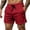 Red, variant on BRANROY Men's Sport Mesh Shorts - Breathable Elastic Waist Training Shorts for Men,Gym Shorts and Athletic Shorts for Workout,Black,L