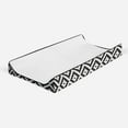 thumbnail image 5 of Bacati - Aztec Love Black Neutral Quilted Changing Pad Cover, 5 of 25