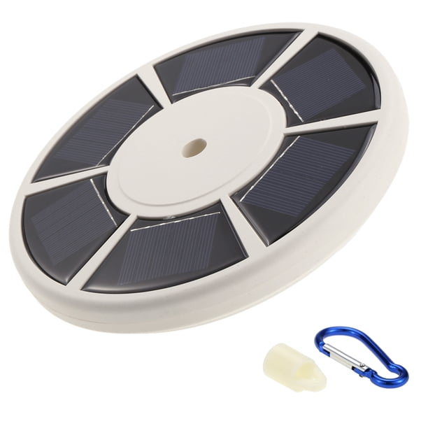 lampara solar Irfora 26 LED Downlight con energía solar de la bandera de la asta de bandera de poste de luz super brillante resistente al agua para la mayoría de 15-25ft mástil de bandera Irfora lampara solar